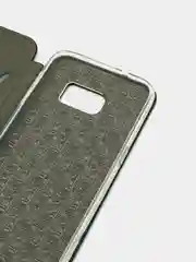 Черный чехол книжка для Samsung Galaxy S7, Самсунг