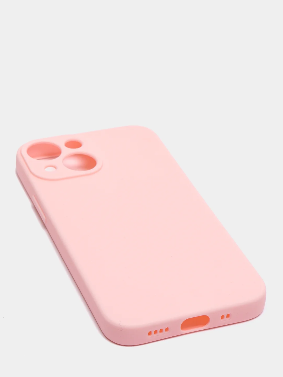 Розовый чехол iPhone 11 14 13 12 Pro Mini Plus XR 7 8 SE 2020 силиконовый (Айфон ХР Про Мини Плюс)