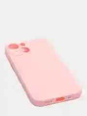 Розовый чехол iPhone 11 14 13 12 Pro Mini Plus XR 7 8 SE 2020 силиконовый (Айфон ХР Про Мини Плюс)