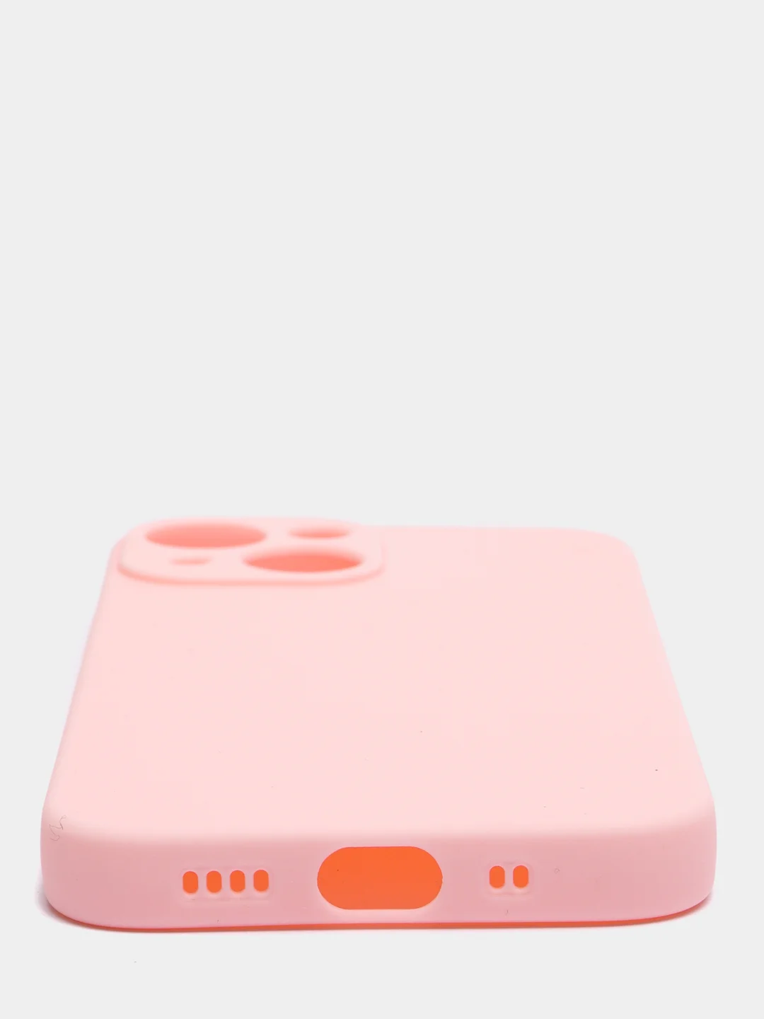 Розовый чехол iPhone 11 14 13 12 Pro Mini Plus XR 7 8 SE 2020 силиконовый (Айфон ХР Про Мини Плюс)