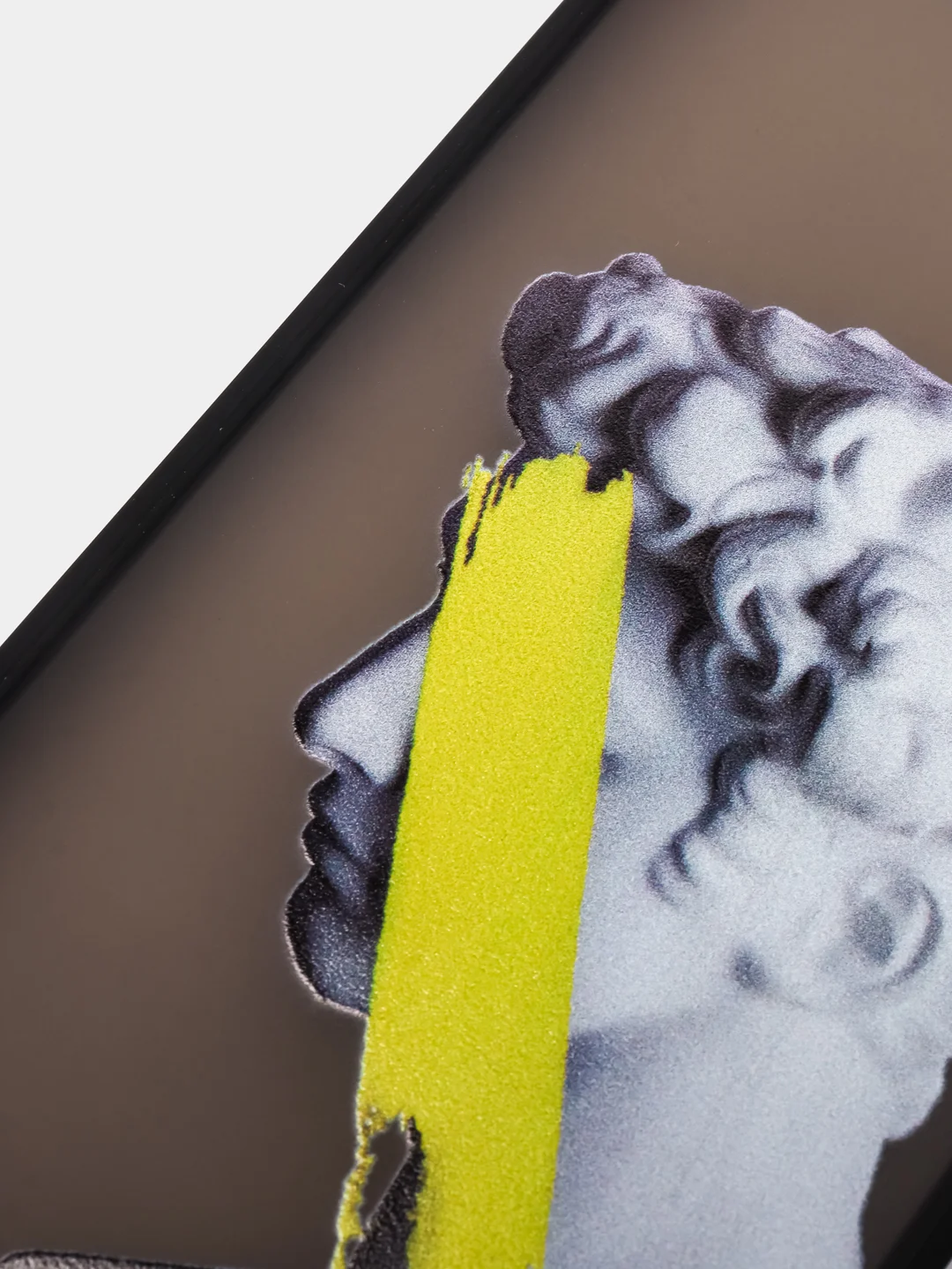 Приглушённый хаки чехол с принтом "Арт" на iPhone 7/ 8 plus/ XR / XS/ 11/ 12 pro/ 13, пластиковый