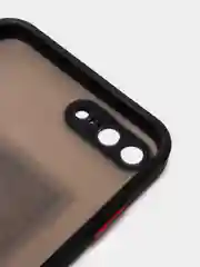 Угольный чехол с принтом "Арт" на iPhone 7/ 8 plus/ XR / XS/ 11/ 12 pro/ 13, пластиковый