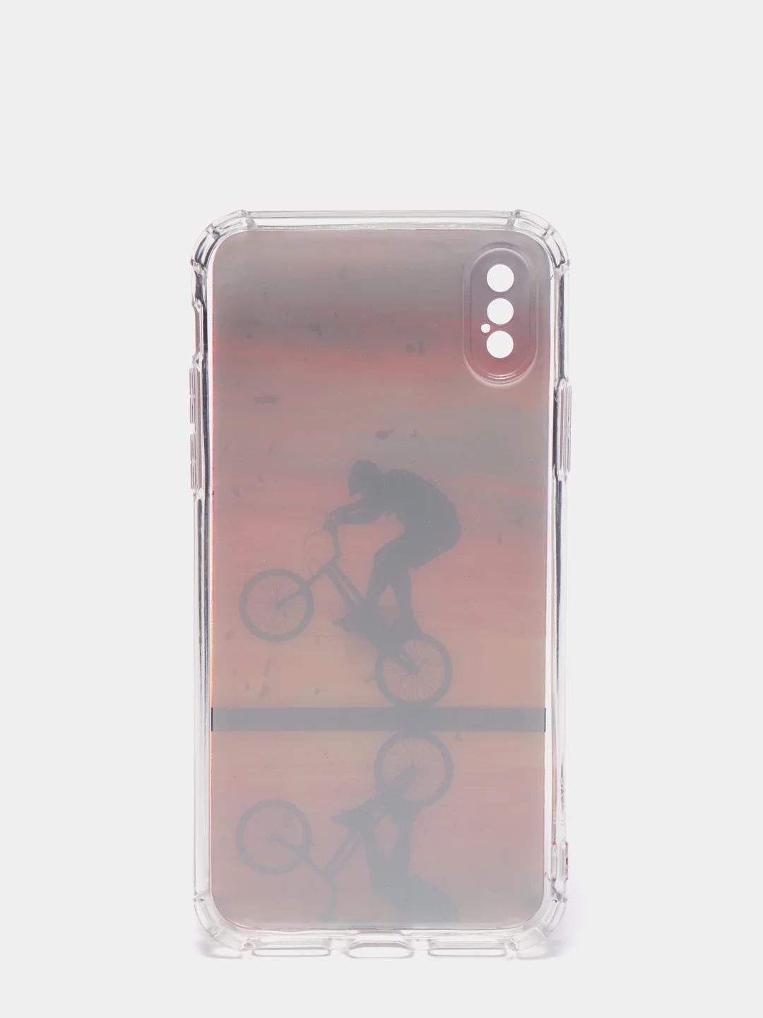 Рыжий чехол Apple iPhone X / Xs чехол силиконовый с рисунком