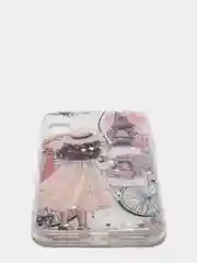 Кремовый чехол Apple iPhone X / Xs чехол силиконовый с рисунком