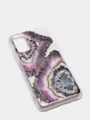 Коралловый меланж чехол HUAWEI Honor 10X Lite, Хуавей Хонор 10Х Лайт, силиконовый, с мраморным рисунком