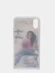 Синий чехол Apple iPhone X / Xs чехол силиконовый с рисунком