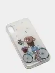 Коралловый чехол Apple iPhone X / Xs чехол силиконовый с рисунком
