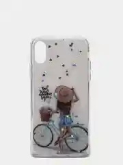 Коралловый чехол Apple iPhone X / Xs чехол силиконовый с рисунком
