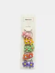 Серый меланж детские резинки для волос