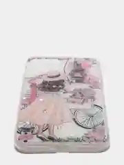 Конфетный чехол Apple iPhone 6 / 6s, 7 / 8 / SE 2020 пластиковый с рисунком, со стразами Стрекоза