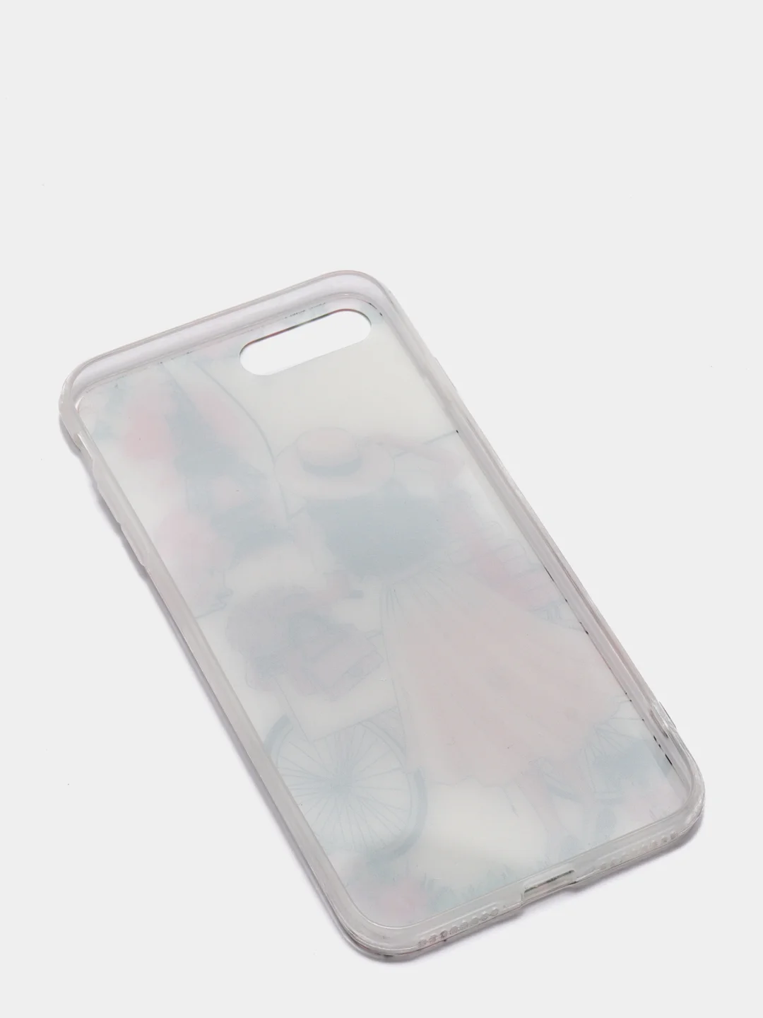 Конфетный чехол Apple iPhone 6 / 6s, 7 / 8 / SE 2020 пластиковый с рисунком, со стразами Стрекоза