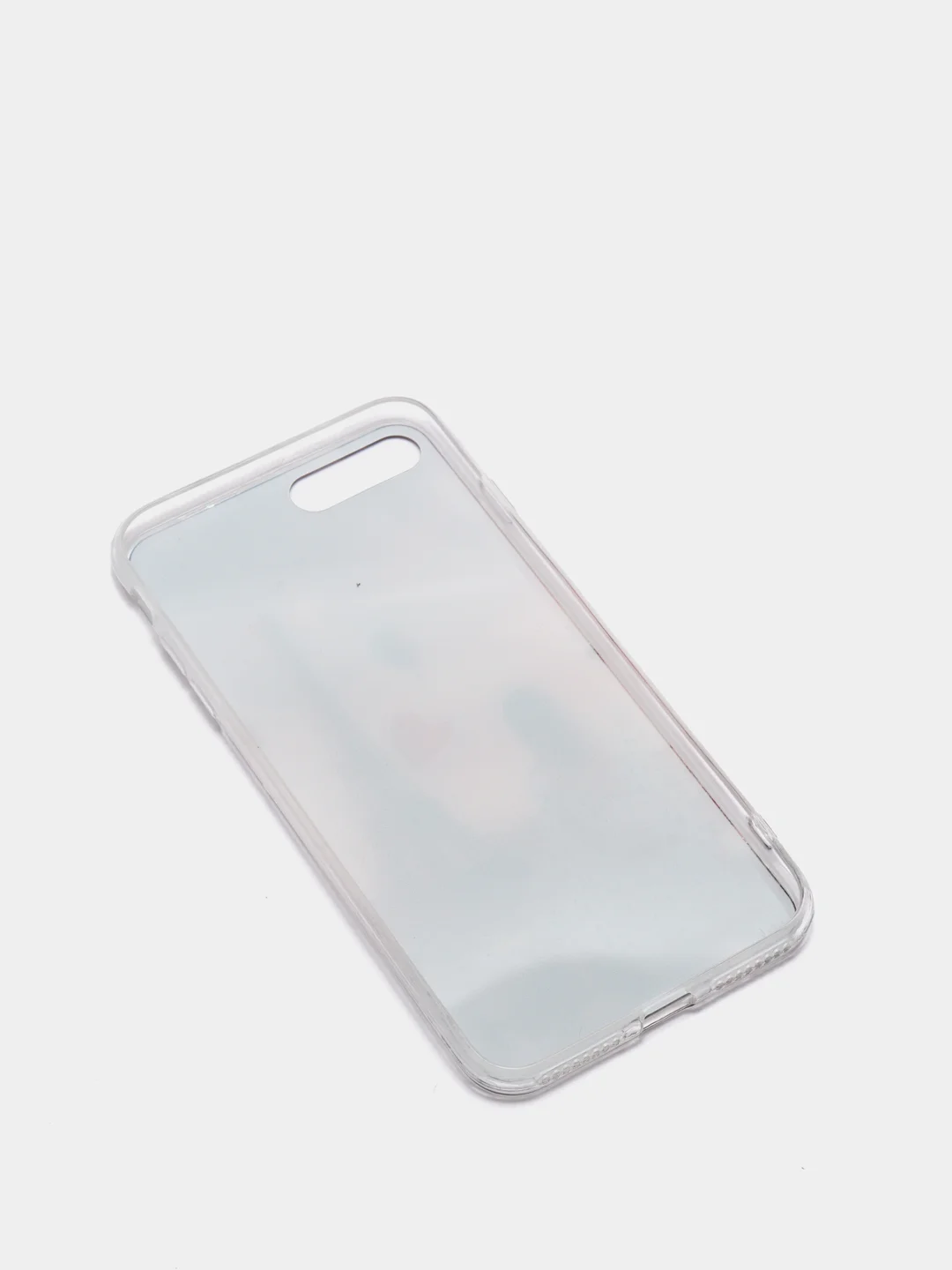 Бежевый чехол Apple iPhone 6 / 6s, 7 / 8 / SE 2020 пластиковый с рисунком, со стразами Стрекоза