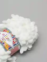 Белый пряжа Alize Puffy fine