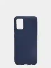 Темно-синий силиконовый чехол Samsung Galaxy A02s, однотонный