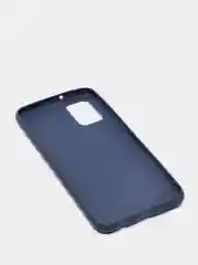 Темно-синий силиконовый чехол Samsung Galaxy A02s, однотонный