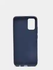 Темно-синий силиконовый чехол Samsung Galaxy A02s, однотонный