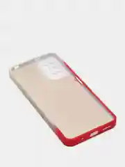 Красный силиконовый чехол Xiaomi Poco M3 Pro, с защитой камеры, палитра с бархатом