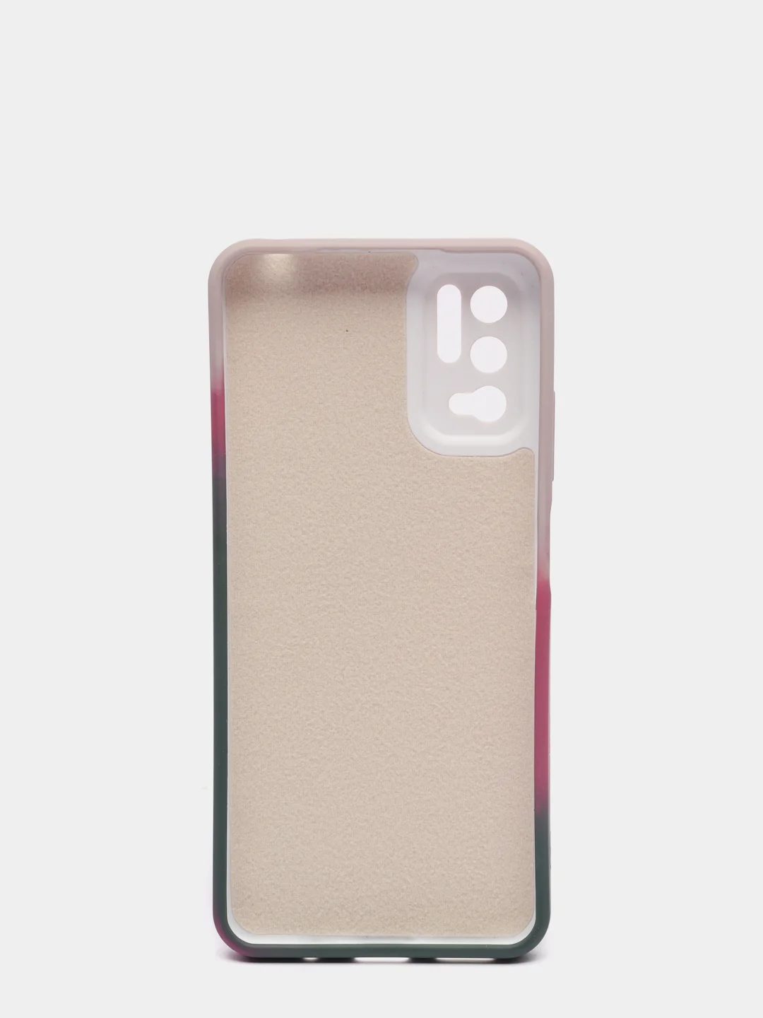 Бордовый силиконовый чехол Xiaomi Poco M3 Pro, с защитой камеры, палитра с бархатом