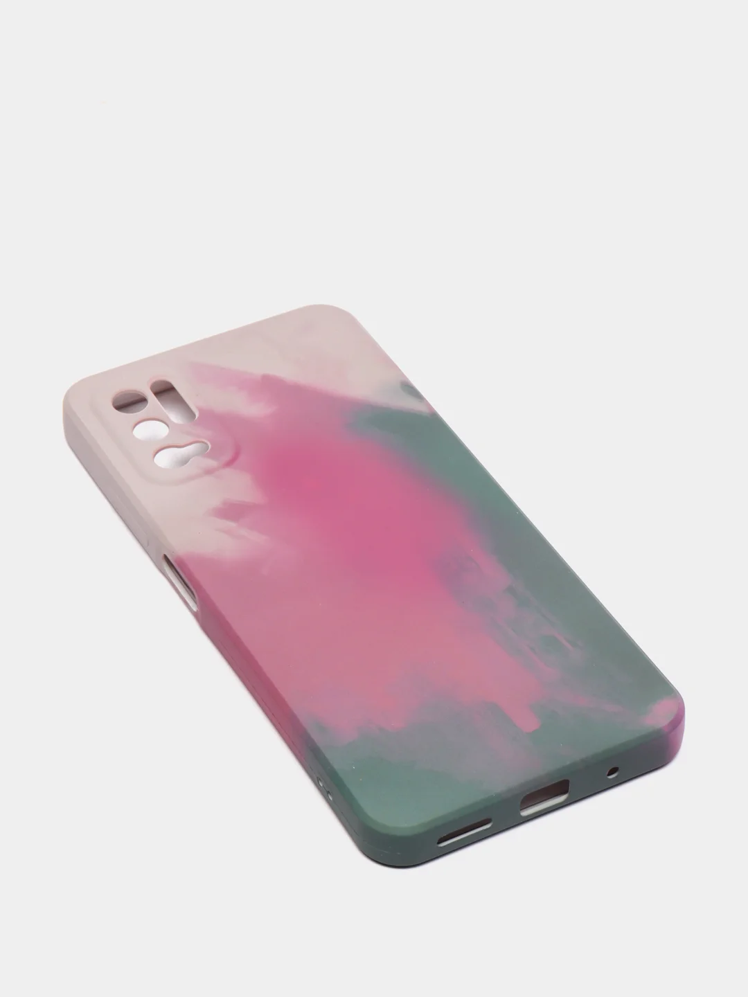Бордовый силиконовый чехол Xiaomi Poco M3 Pro, с защитой камеры, палитра с бархатом