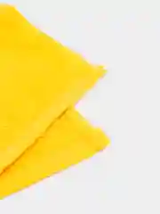 Желтый салфетка махровая 30х30см (полотенце)/ кухонное, сервировочное, в ванную, для рук