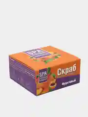 Скраб для тела натуральный "Фруктовый", масляно-солевой