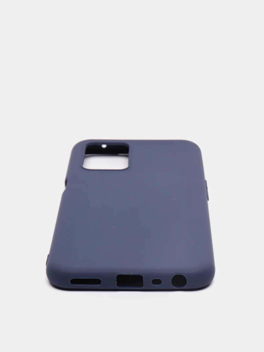 Темно-синий силиконовый чехол Realme Narzo 30, 5G, однотонный