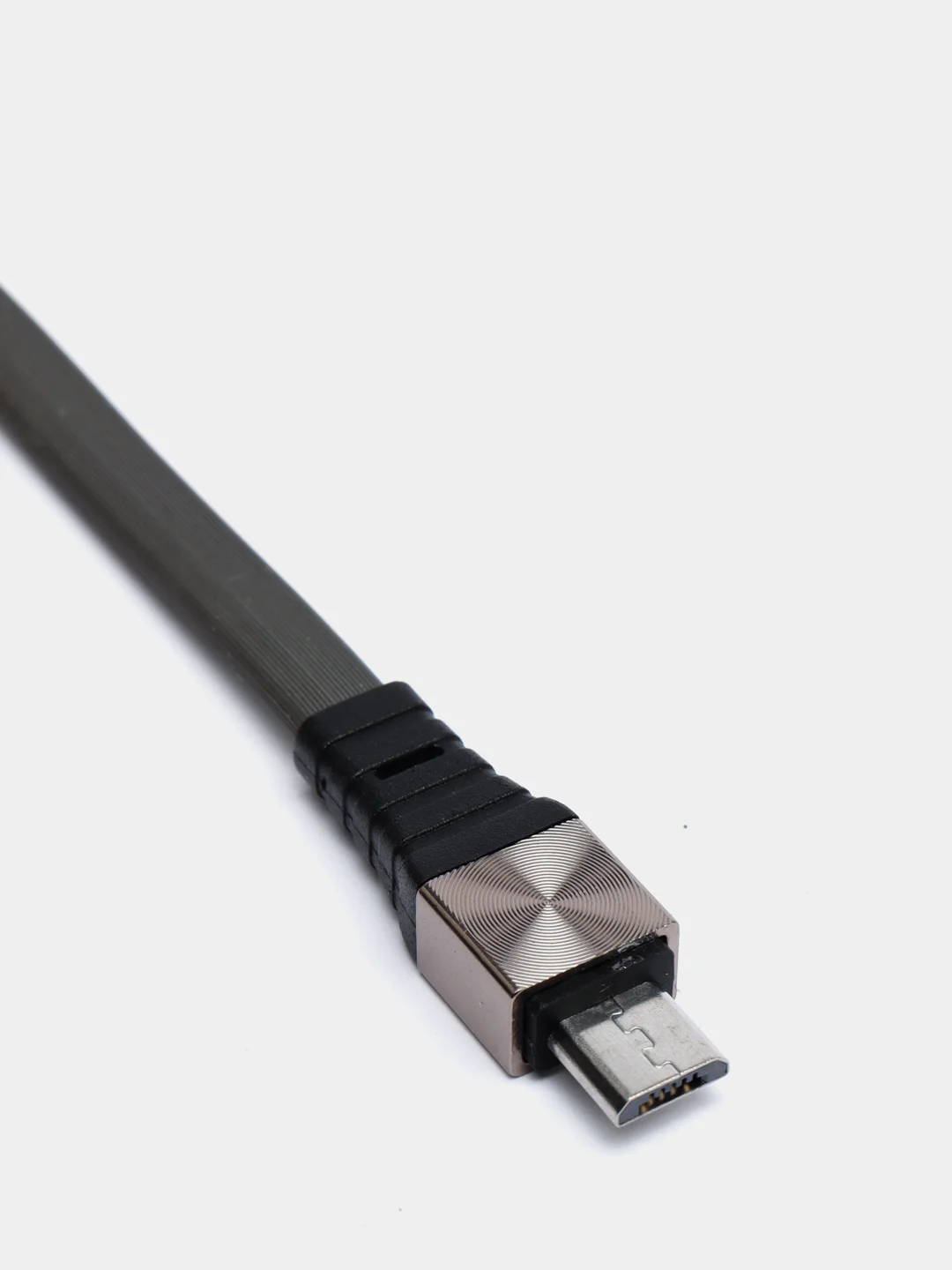 Тёмно-серый usb кабель Lighting, Type-C, Micro USB, 2.4A, 1.2 м, ASPOR A160