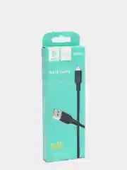 Белый кабель для быстрой зарядки (Micro-USB, до 2,4 А, 1 м) для Android (Samsung, Xiaomi, Honor)