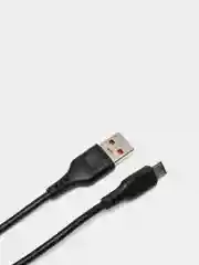 Белый кабель для быстрой зарядки (Micro-USB, до 2,4 А, 1 м) для Android (Samsung, Xiaomi, Honor)