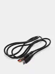 Белый кабель для быстрой зарядки (Micro-USB, до 2,4 А, 1 м) для Android (Samsung, Xiaomi, Honor)