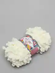 Молочный пряжа Alize Puffy Fine