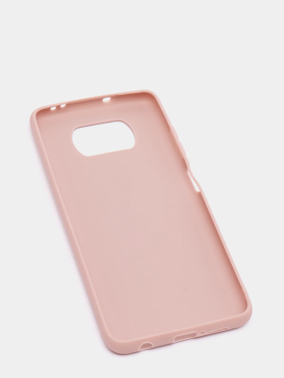 Бежевый чехол Xiaomi Poco X3 (NFC) / X3 Pro, силиконовый, цветной, матовый