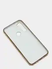 Горчичный чехол Xiaomi Redmi Note 8T цветной, силиконовый, с глянцевой рамкой (Редми Нот 8Т)