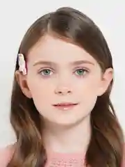 Желтый заколки детские