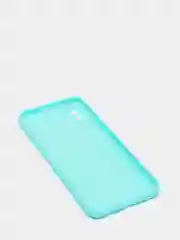 Бирюзовый чехол для Samsung Galaxy A02 / M02 2021 / A022F, силиконовый / Самсунг Галакси А02 / М02