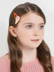 Красный заколки детские