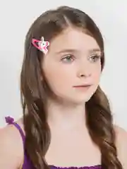 Белый заколки детские