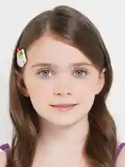 Голубой заколки детские