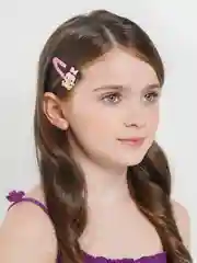 Голубой заколки детские