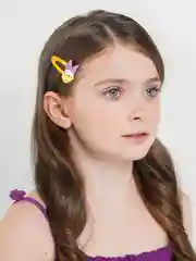 Зеленый заколки детские