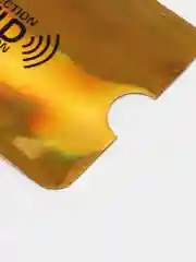Коралловый чехол для банковских карт с защитой от кражи данных, с RFID защитой от считывания