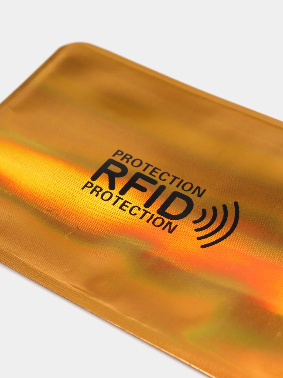 Коралловый чехол для банковских карт с защитой от кражи данных, с RFID защитой от считывания