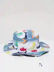 Небесно-голубой панама детская/ панамка на голову/ летний головной убор/ защита от солнца