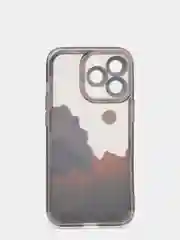 Индиго чехол "Dream" для iPhone, на айфон 7/8 Plus 11 12 mini 13 Pro max XR XS