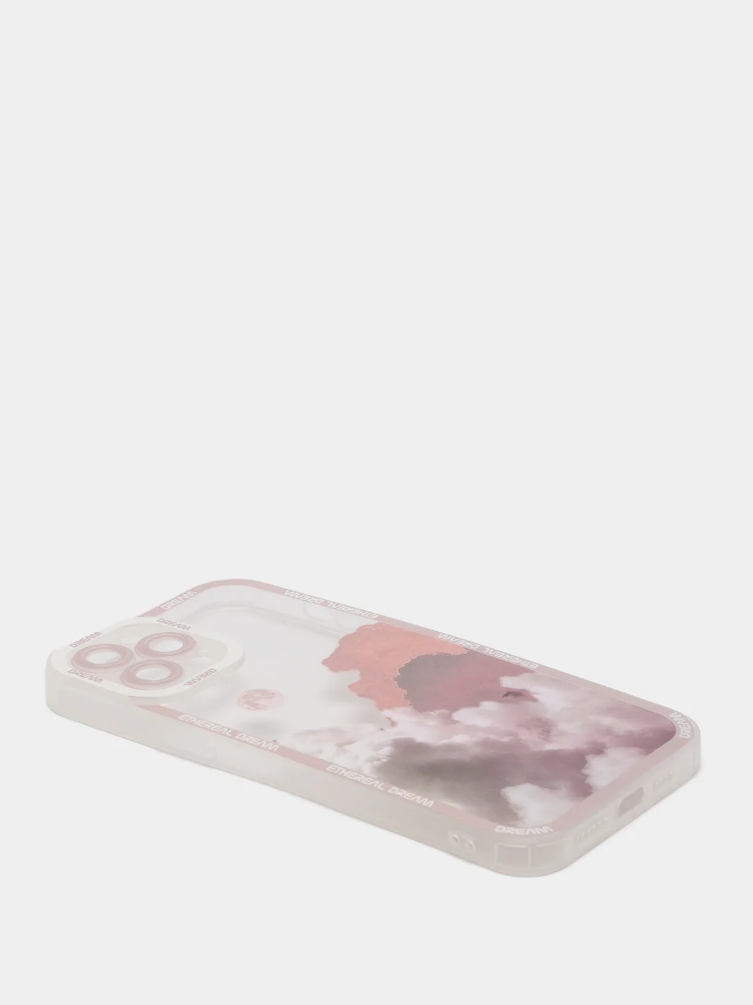 Бежевый меланж чехол "Dream" для iPhone, на айфон 7/8 Plus 11 12 mini 13 Pro max XR XS