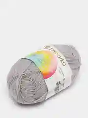 Серый пряжа Пехорка "Детская новинка", 100% акрил, 50г 200м