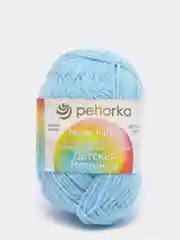 Небесно-голубой пряжа Пехорка "Детская новинка", 100% акрил, 50г 200м