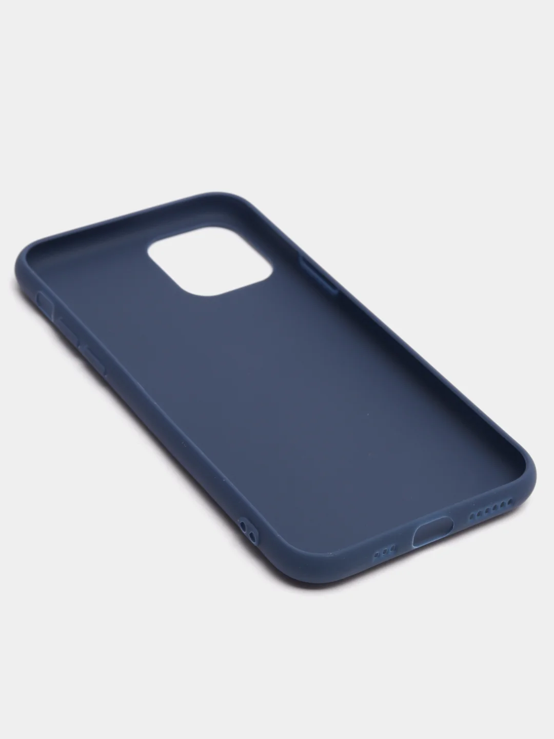 Темно-синий чехол на Айфон iPhone 5, 6, 7 8 plus, X, XS Max, XR, 11 12 13 Pro Max, 12 Mini, 13 Pro Max