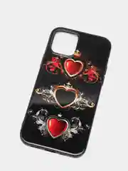 Черный чехол для Iphone 12, 12PRO c принтом