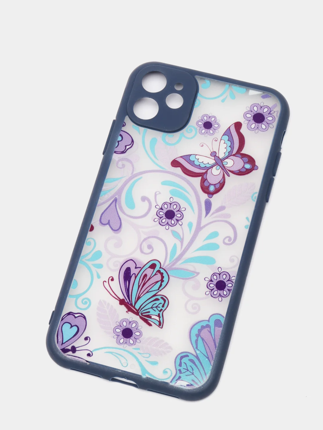 Аметистовый чехол для iPhone 11, с принтом